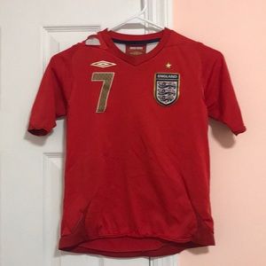 England Soccer Jersey